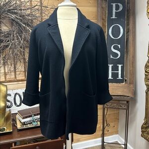 J Crew 365 Black Blazer